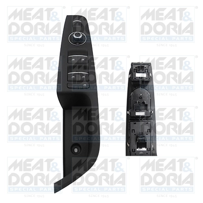 Switch, window regulator
